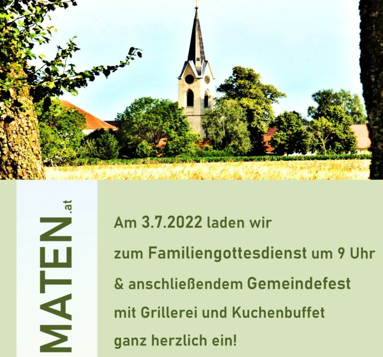 Rückblick: Unser Gemeindefest 2022
