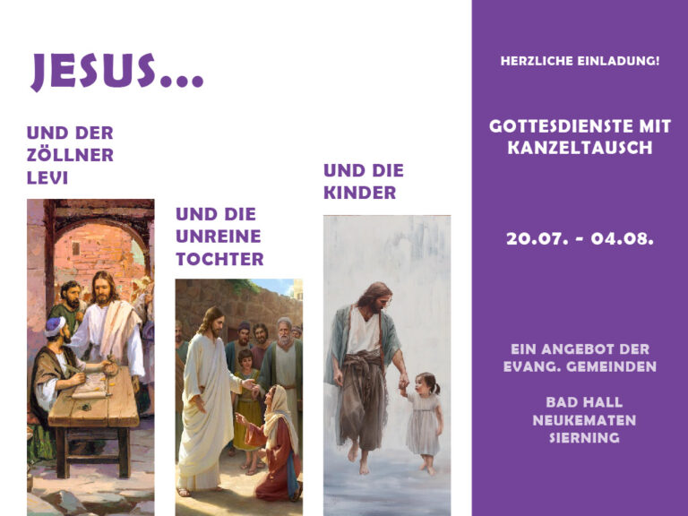Kanzeltausch 2024
